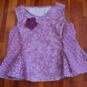 Wickelbluse